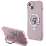 Etui Karl Lagerfeld iPhone 15 Plus / 14 Plus 6.7" różowy 1
