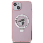 Etui Karl Lagerfeld iPhone 15 Plus / 14 Plus 6.7" różowy 3