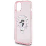 Etui Karl Lagerfeld iPhone 15 Plus / 14 Plus 6.7" różowy 6