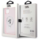 Etui Karl Lagerfeld iPhone 15 Plus / 14 Plus 6.7" różowy 8