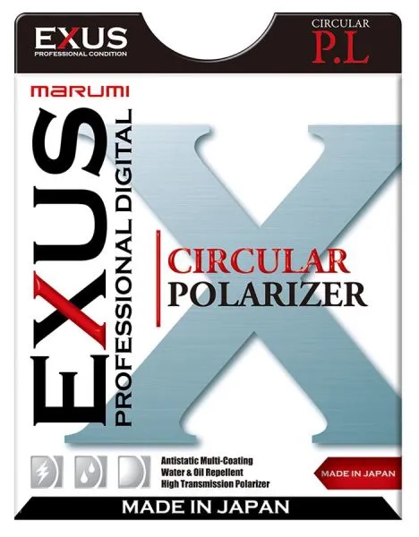 Filtr polaryzacyjny kołowy Marumi Exus Circular PL 77 mm