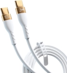 Kabel USB-C - USB-C 100 W 2 m HyperSilicone 3MK biały