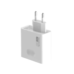 Ładowarka sieciowa USB-C GaN 65W Somostel biała + kabel USB-C - Lightning