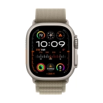 Apple Watch Ultra 2 GPS + Cellular 49 mm koperta tytanowa + opaska Alpine rozmiar M oliwkowy