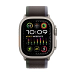 Apple Watch Ultra 2 GPS + Cellular 49 mm koperta tytanowa + opaska Trail rozmiar S/M czarno-niebieski