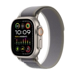 Apple Watch Ultra 2 GPS + Cellular 49 mm koperta tytanowa + opaska Trail rozmiar S/M zielono-szary