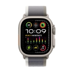 Apple Watch Ultra 2 GPS + Cellular 49 mm koperta tytanowa + opaska Trail rozmiar S/M zielono-szary