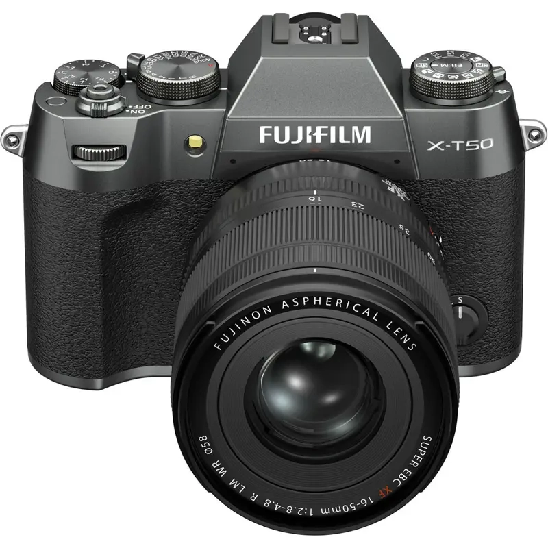 Aparat FujiFilm X-T50 + 16-50 mm f/2.8-4.8 R LM WR charcoal silver