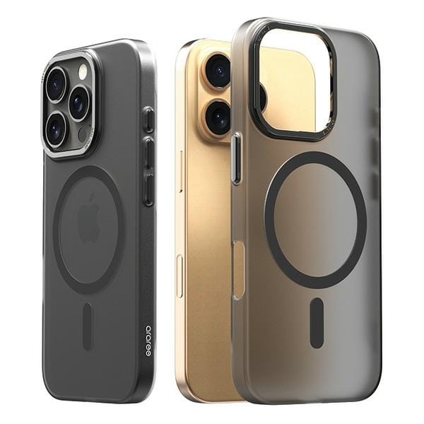 Araree etui Aero Frame iPhone 16 Pro 6.3" przeźroczysty-czarny/clear black AR20-02121A