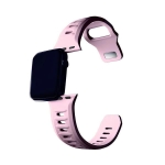 3MK Silicone Watch Strap Powder Pink dla Apple Watch 42/44/45/49 mm