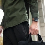 UNIQ etui Garde Apple Watch Series 7/8/ 9 45mm. szary/smoked grey