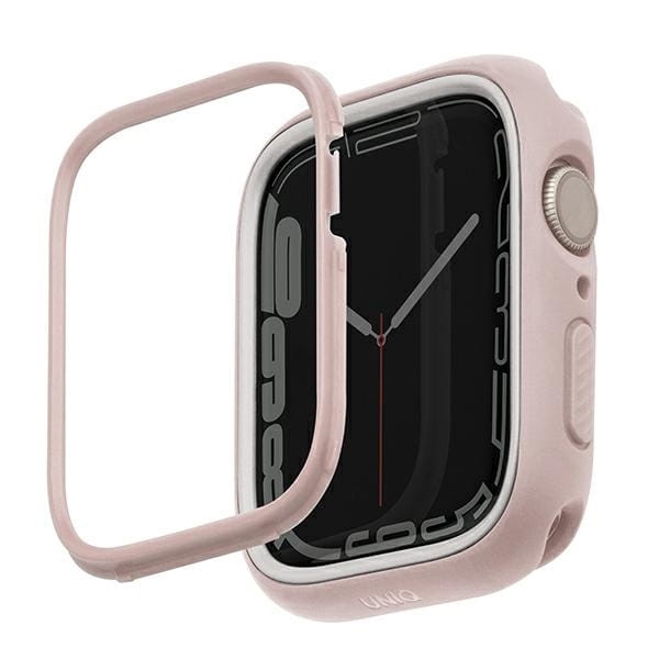 UNIQ etui Moduo Apple Watch Series 4/5/6/7/8/9/SE/SE2 40/41mm różowy-biały/blush-white