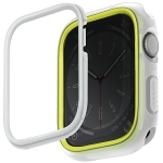 UNIQ etui Moduo Apple Watch Series 4/5/6/7/8/9/SE/SE2 44/45mm limonka-biały/lime-white