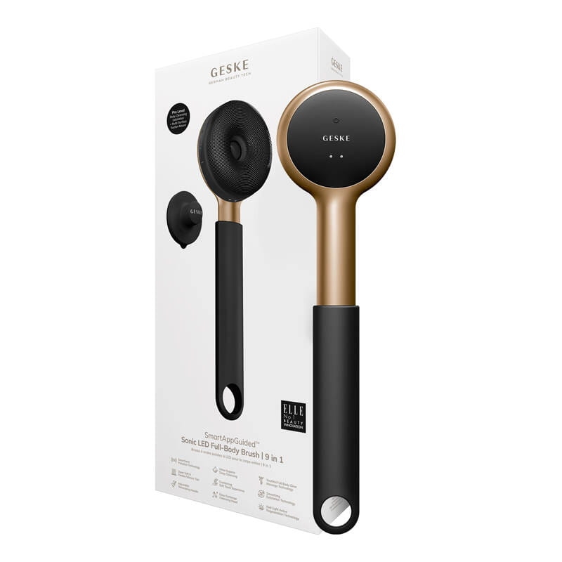 Geske złuszczająca soniczna szczotka LED do ciała