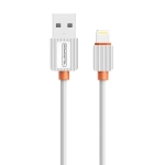 Kabel USB-A - Lightning 2A 18 W 1m Somostel SMS-BP03 Quick Charge QC3.0 biały
