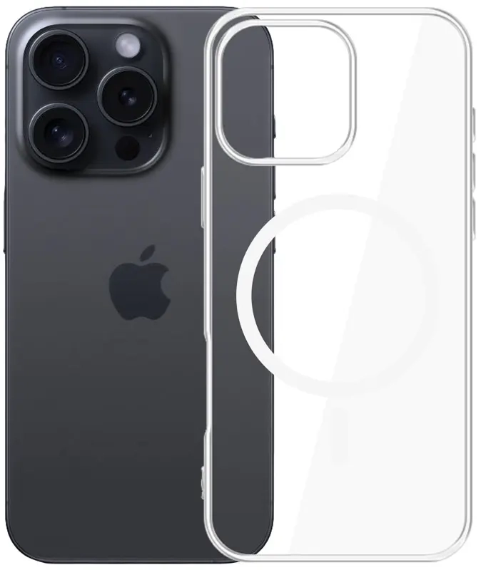 Etui do Apple iPhone 16 Pro - 3mk Clear MagCase