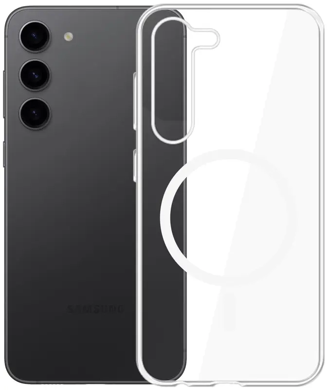 Etui do Samsung Galaxy S24 - 3mk Clear MagCase