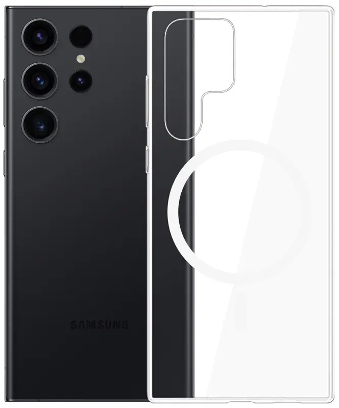 Etui do Samsung Galaxy S24 Ultra - 3mk Clear MagCase