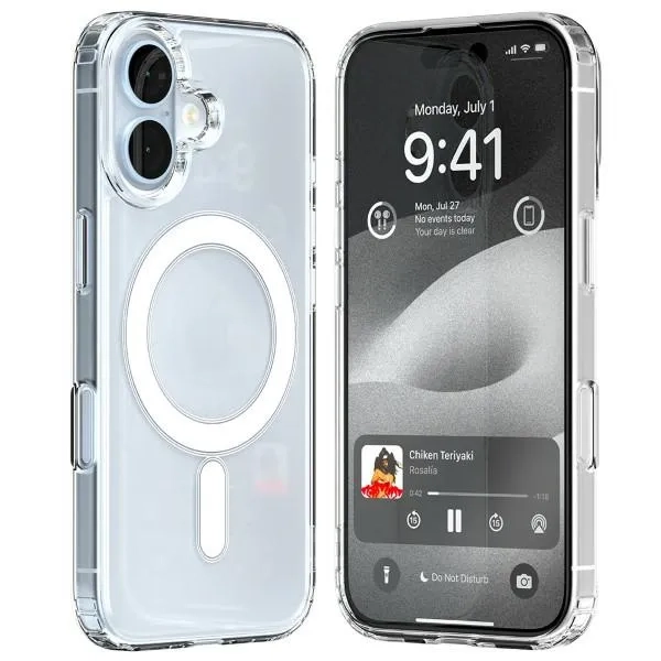 Etui do iPhone 16 Mercury MagSafe Jelhard przezroczyste