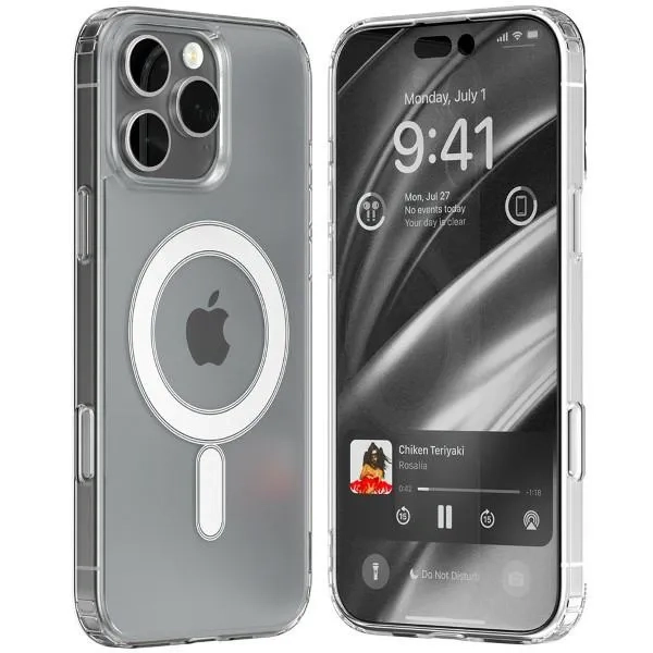 Etui do iPhone 16 Pro Max Mercury MagSafe Jelhard przezroczyste