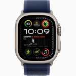 Apple Watch Ultra 2 LTE 49 mm koperta tytanowa + opaska Trail rozmiar M/L niebieska