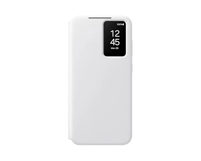 Etui Samsung S24 FE biały Smart View Wallet Case