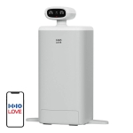 Inteligentna niania dla zwierząt z dozownikiem karmy, laserem i kamerą 360 HD HHOLove O Sitter Wi-Fi