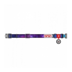Obroża nylonowa z kodem QR dla psa Waudog "NASA21", rozmiar M, szer. 20 mm