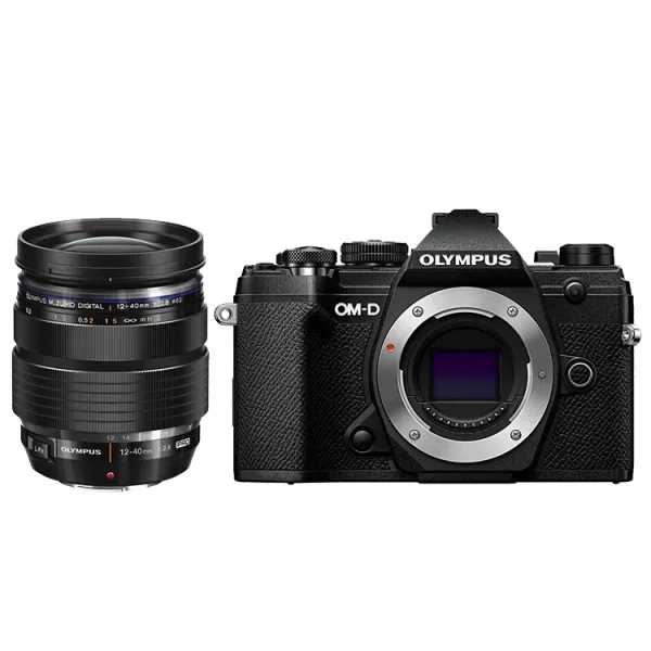 Aparat Olympus OM-D E-M5 Mark III czarny + M.Zuiko Digital ED 12-40 mm f/2.8 Pro