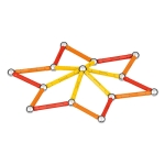 Klocki magnetyczne Classic Recycled 42 elementy GEOMAG GEO-338