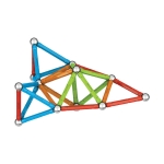 Klocki magnetyczne Supercolor RE 60 elementów GEOMAG GEO-384