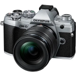 Aparat Olympus OM-D E-M5 Mark III srebrny + M.Zuiko Digital ED 12‑45mm f/4 Pro