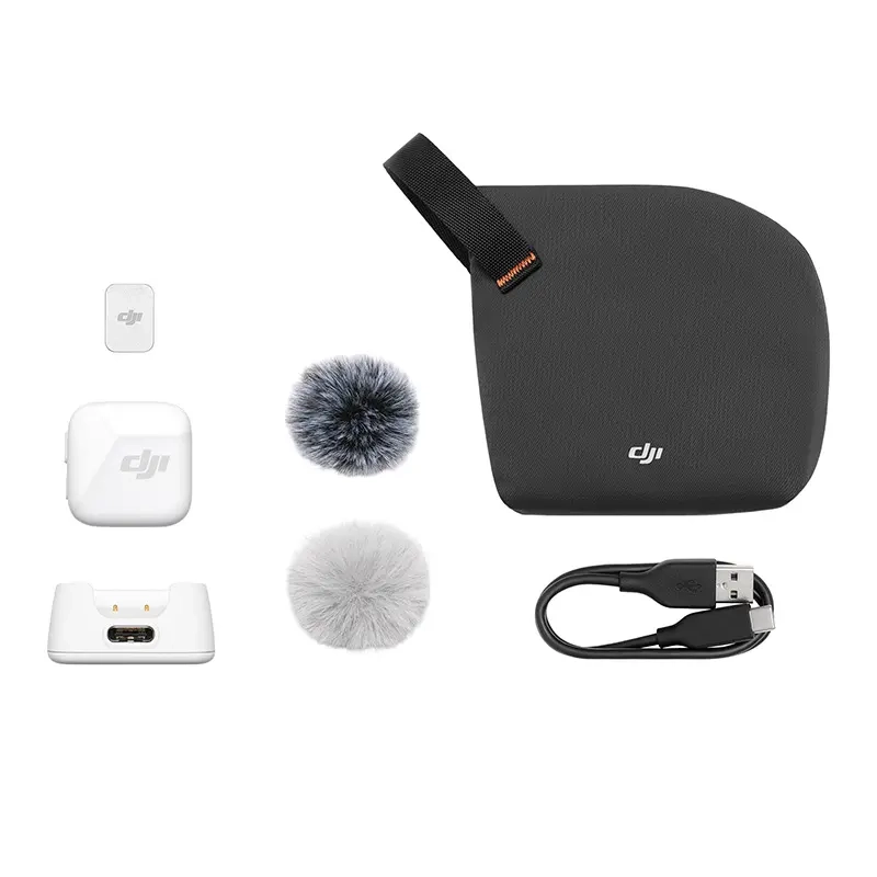 Nadajnik mikrofonowy DJI Mic Mini Arctic White (1 TX)