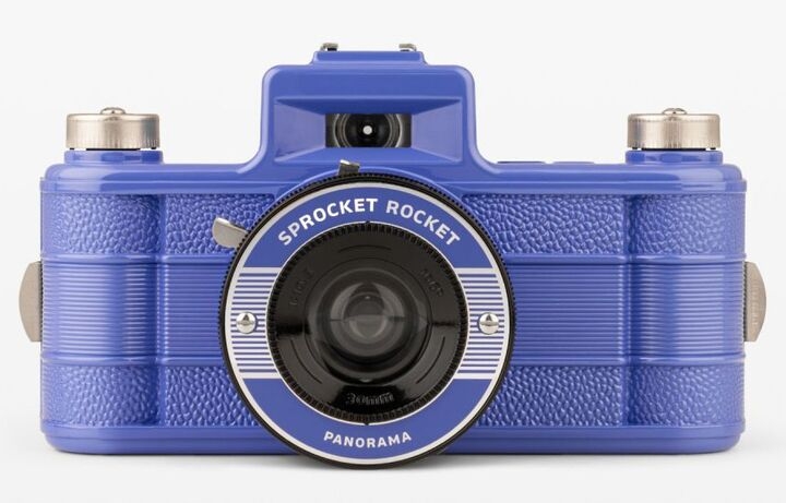 Aparat analogowy Lomography Sprocket Rocket niebieski-blue