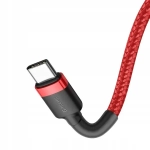 Kabel USB-C Power Delivery Quick Charge 3.0 60 W 1 m Baseus Cafule CATKLF-G09 czerwony