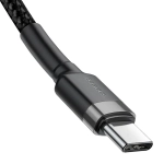 Kabel USB-C Power Delivery Quick Charge 3.0 60 W 2 m Baseus Cafule CATKLF-HG1 czarny