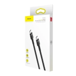 Kabel USB-C Power Delivery Quick Charge 3.0 60 W 2 m Baseus Cafule CATKLF-HG1 czarny
