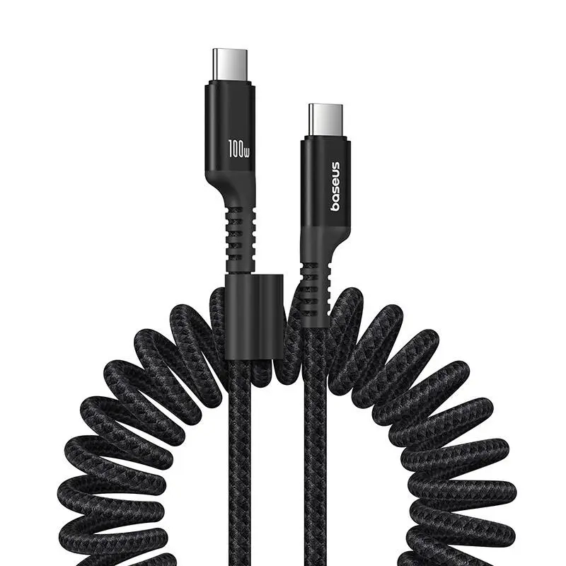 Kabel USB-C 100 W 1 m Baseus Fish Eye Charging Cable czarny