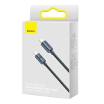 Kabel USB-C Power Delivery Quick Charge 3.0 100 W 2 m Baseus Crystal Shine CAJY000701 czarny