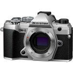 Aparat OM SYSTEM OM-5 srebrny + M.Zuiko Digital ED 14‑150 mm f/4-5.6 II