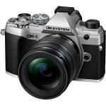 Aparat OM SYSTEM OM-5 srebrny + M.Zuiko Digital ED 12‑45 mm f/4 Pro