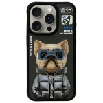 Nimmy etui iPhone 15 Pro 6.1" czarny/black Cool&Cute 2.0 Dog