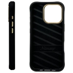 Nimmy etui iPhone 16 Pro 6.3" czarny/black Glasses Cool Dog