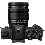 Aparat OM SYSTEM OM-5 czarny + M.Zuiko Digital ED 12‑45 mm f/4 Pro