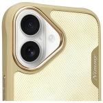 Nimmy etui iPhone 16 6.1" khaki Big Eyed Pet 2.0 Cat