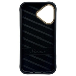 Nimmy etui iPhone 16 6.1" czarny/black Cool&Cute 2.0 Monkey