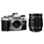 Aparat OM SYSTEM OM-5 srebrny + M.Zuiko Digital ED 12-40 mm f/2.8 Pro II