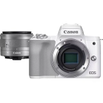 Aparat Canon EOS M50 Mark II + EF-M 15-45mm IS STM biały