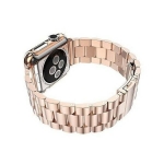 Mercury pasek Metal Apple Watch 38/40/41 mm różowo złoty/pink gold