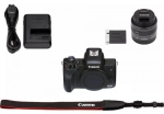 Aparat Canon EOS M50 Mark II + EF-M 15-45mm IS STM czarny